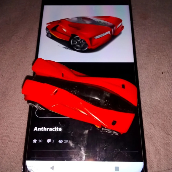 Anthracite (Accellaracer) hotwheel Rare - Picture 1 of 6